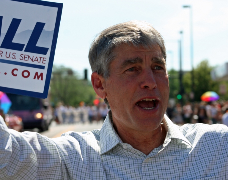 mark udall campaigning